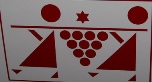 Israel Tourism Symbol Grapes